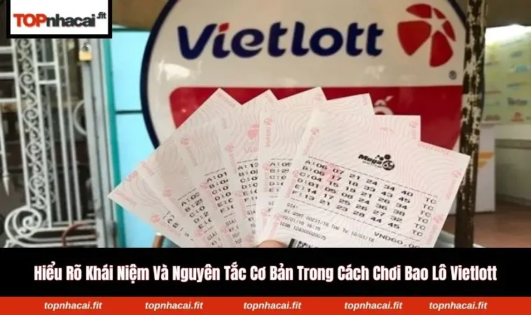 Người chơi cân đối lựa chọn dãy số bao vietlott