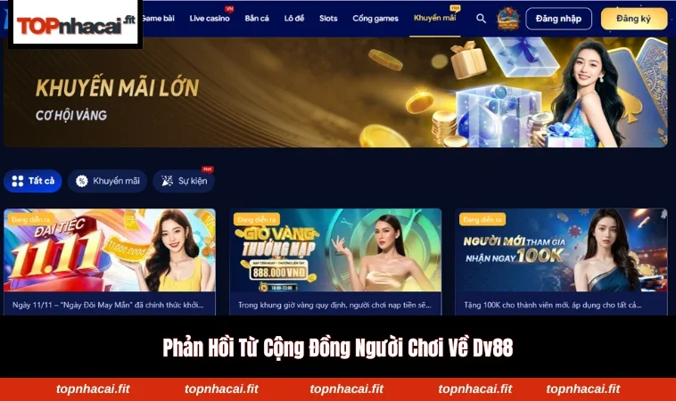 Người chơi trải nghiệm trò chơi và dịch vụ hấp dẫn