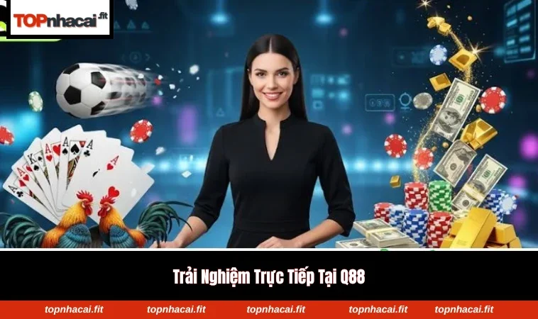 Người chơi trải nghiệm casino live và mini game trên điện thoại