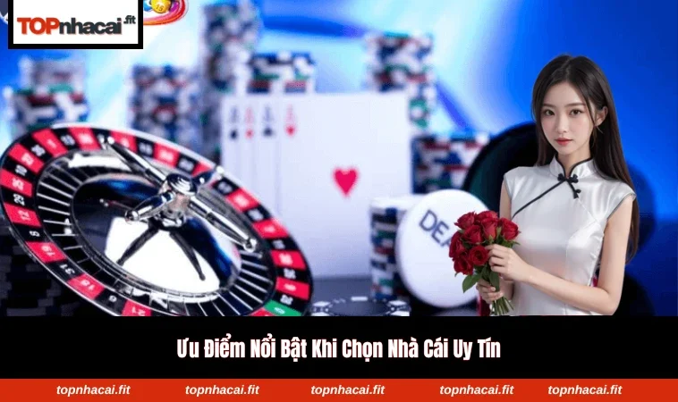 Ưu điểm chọn nhà cái uy tín