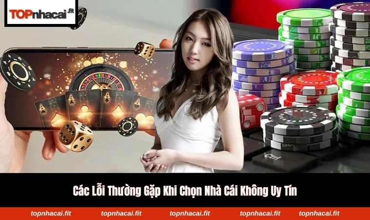 Những rủi ro mang lại khi chọn địa chỉ thiếu uy tín